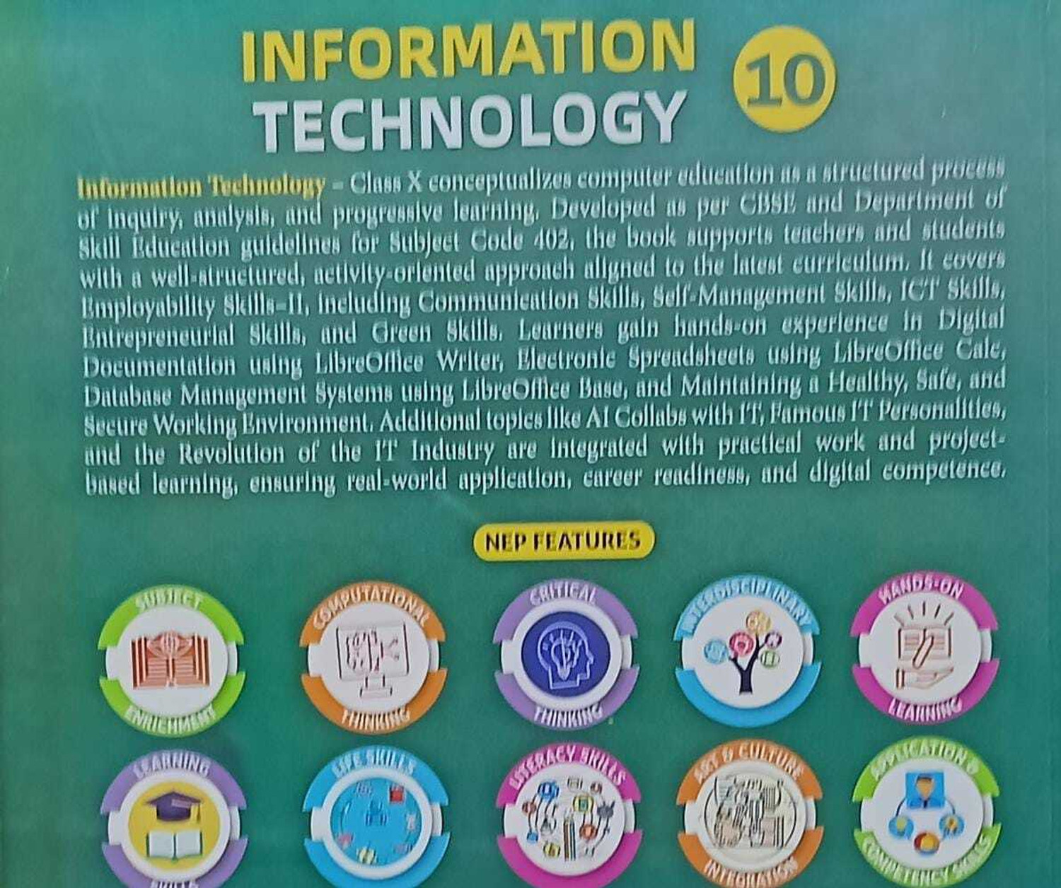 Image of Eduline Information Technology Class 10