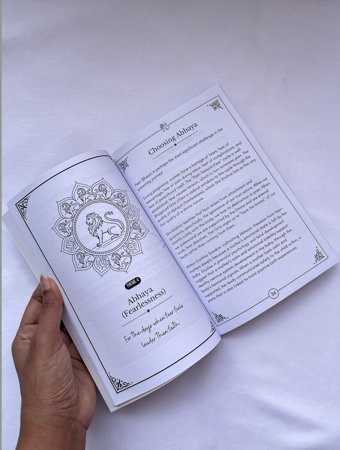 Image of Bhagavad Gita For Pregnancy | Includes 108 Verses (With Pregnancy Reflections) | 12 Themes With Activities | Pregnancy Gift