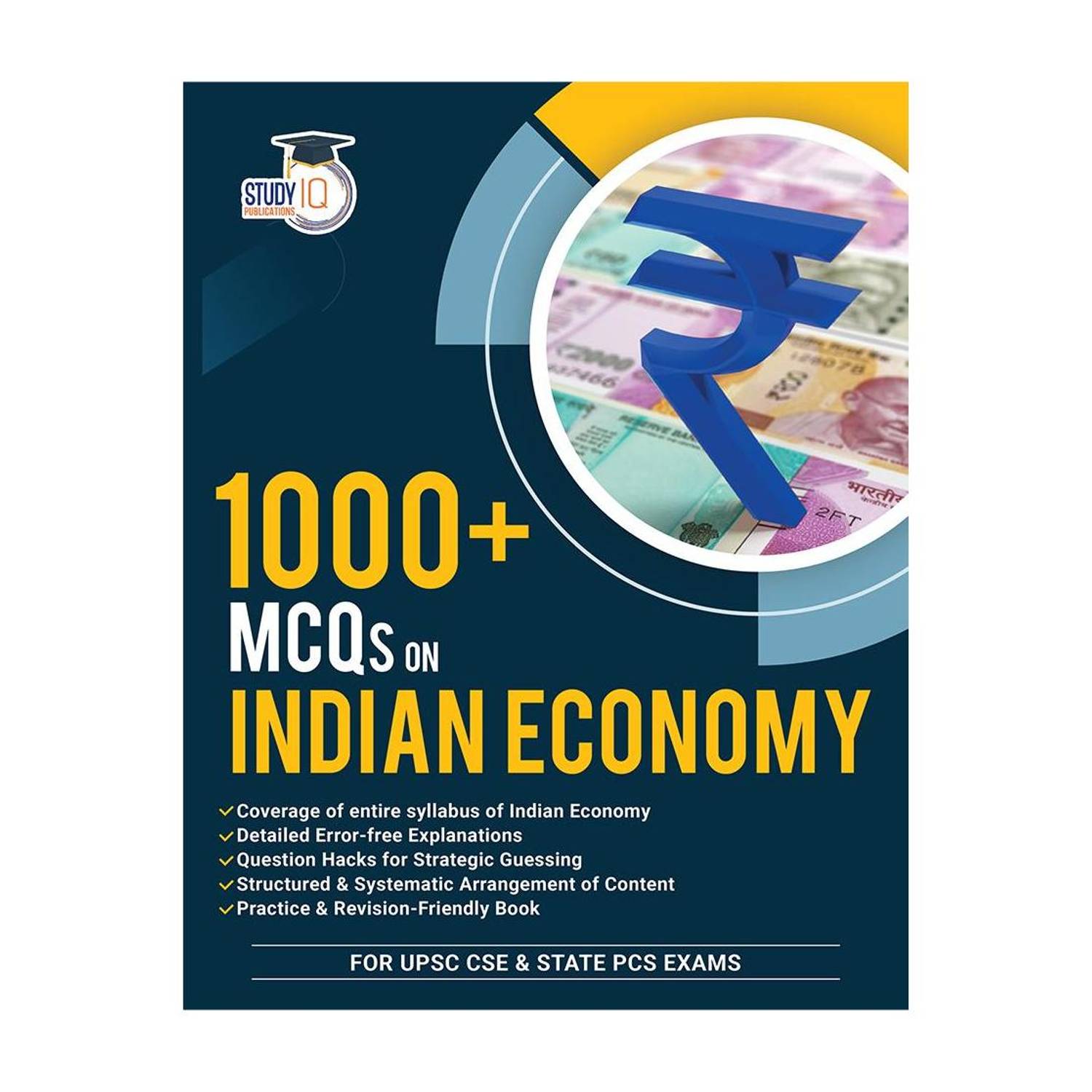 1000+ MCQs On Indian Economy For UPSC, CSE, Prelims, Mains, State PSCs, Competitive Exams 2026