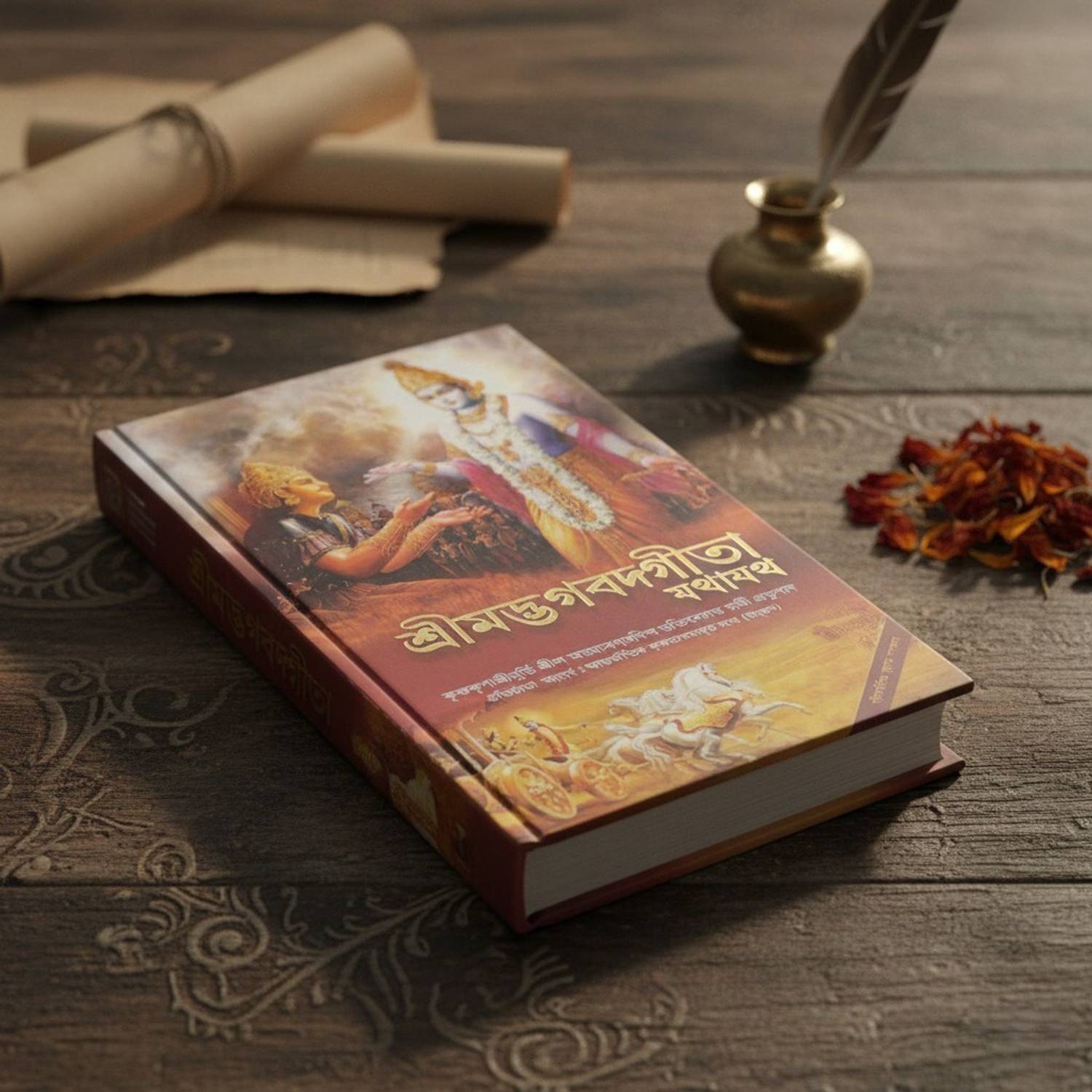 Srimad Bhagavad Gita Bengali 2020 Edition Hardcover - Image 4