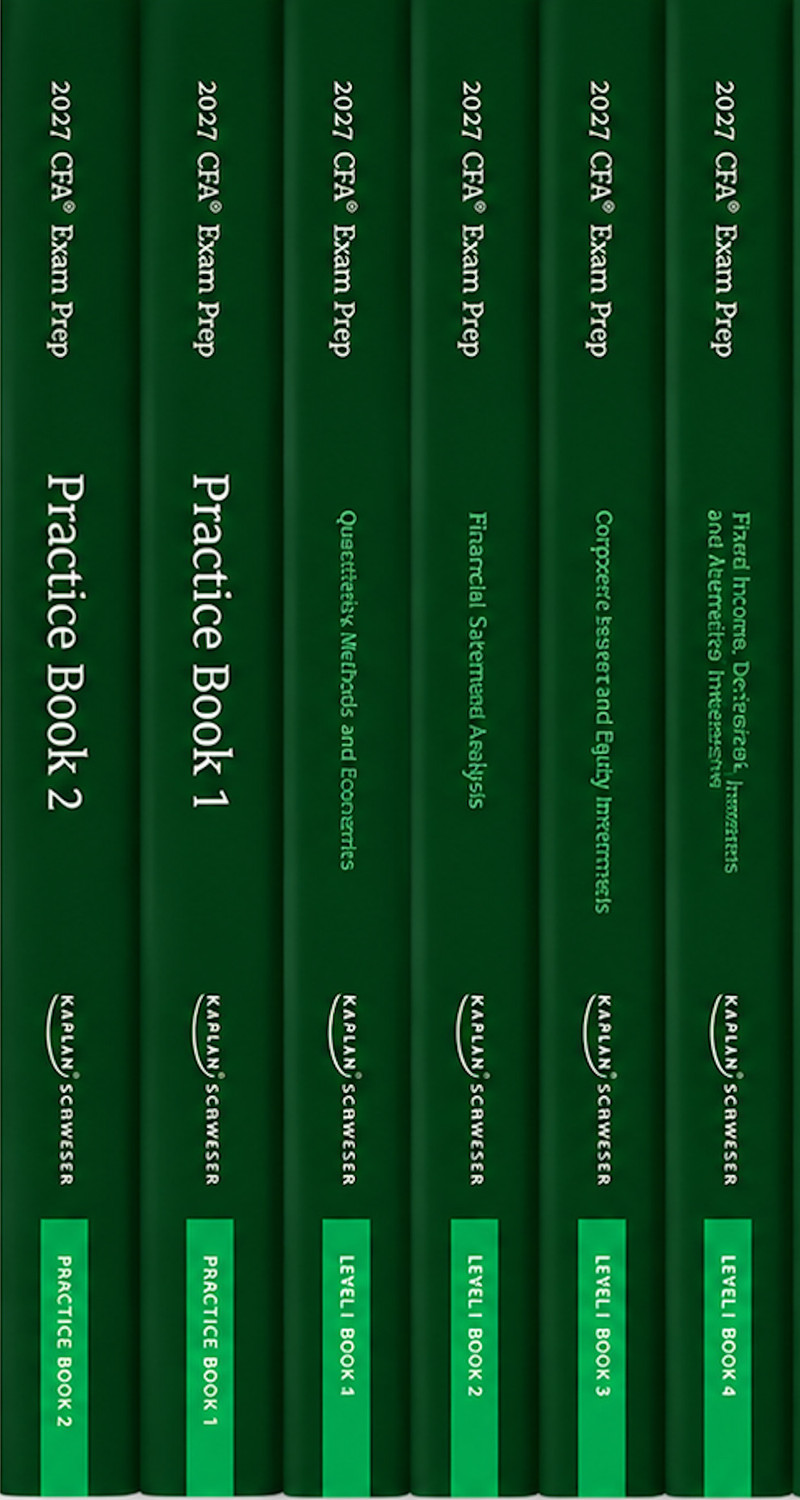 Image of 2027 CFA Level 1 Study Material (4 Syllabus Books+2 Question Banks) | Complete Syllabus