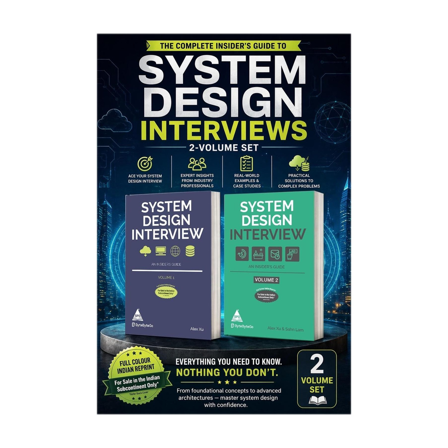 Image of System Design Interview: An Insider's Guide - 2 Volume Set (Full Colour) Pack Of 2