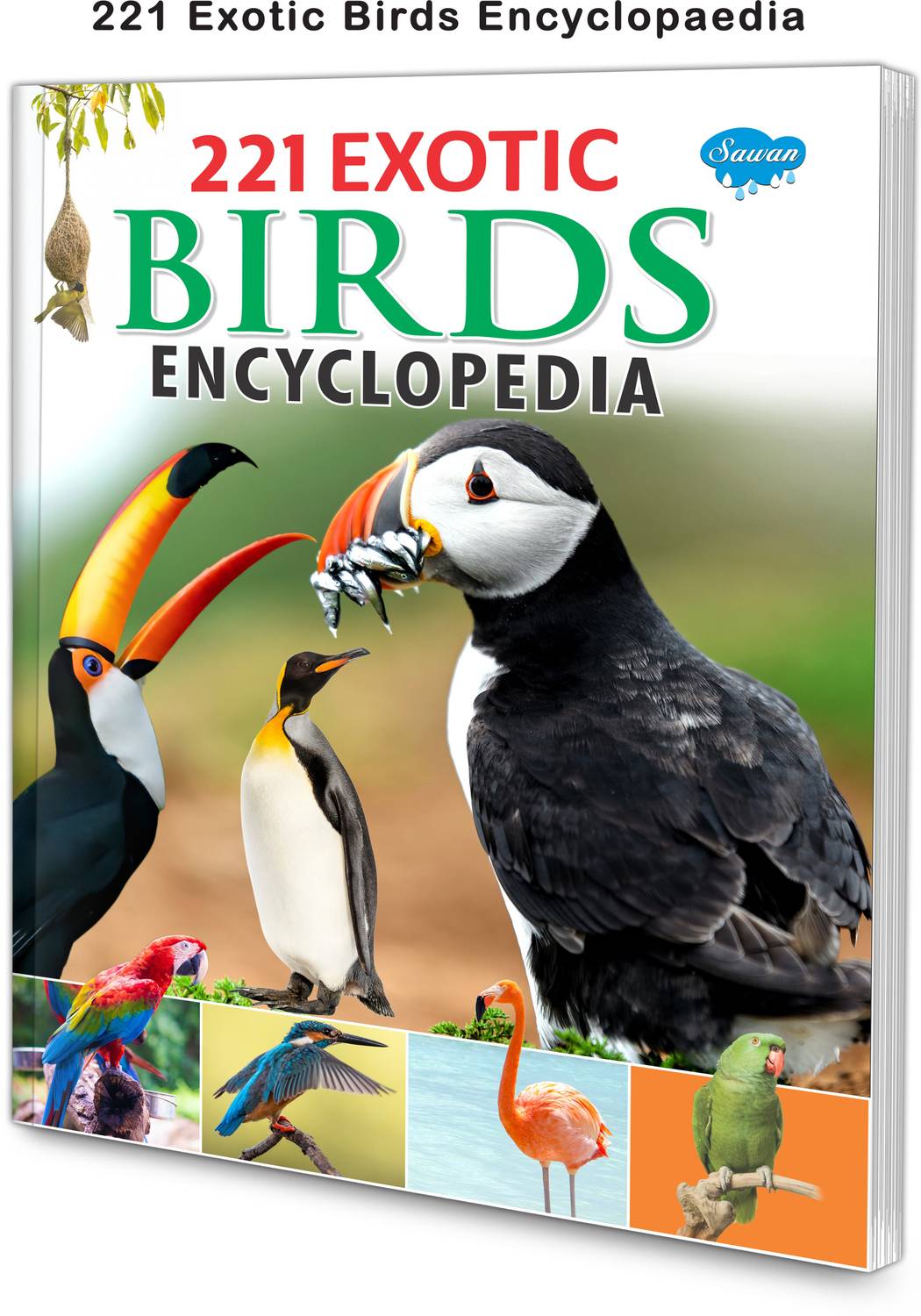 221 Exotic Birds Encyclopaedia Book For Kids : Educational Books For Kids, Knowledge Book For Kids, Learning Encyclopaedia Book