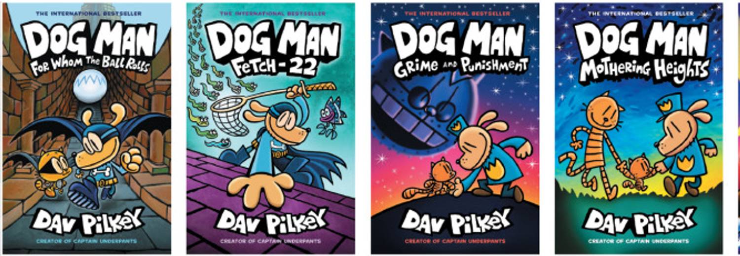 Dog Man 7,8,9&10 For Whom The Ball Rolls + Fetch - 22 + Grime And