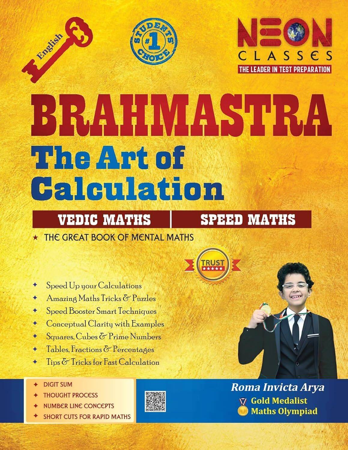 Brahmastra The Art Of Calculation Maths Book English Medium