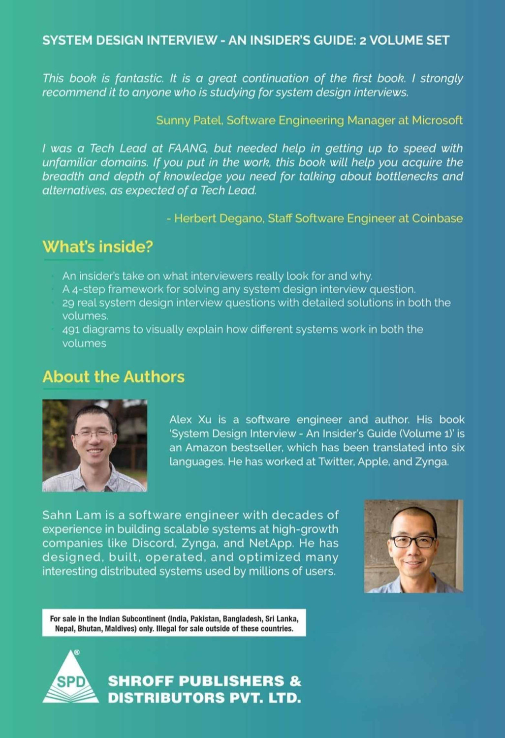 Image of System Design Interview: An Insider's Guide - 2 Volume Set (Full Colour) Pack Of 2