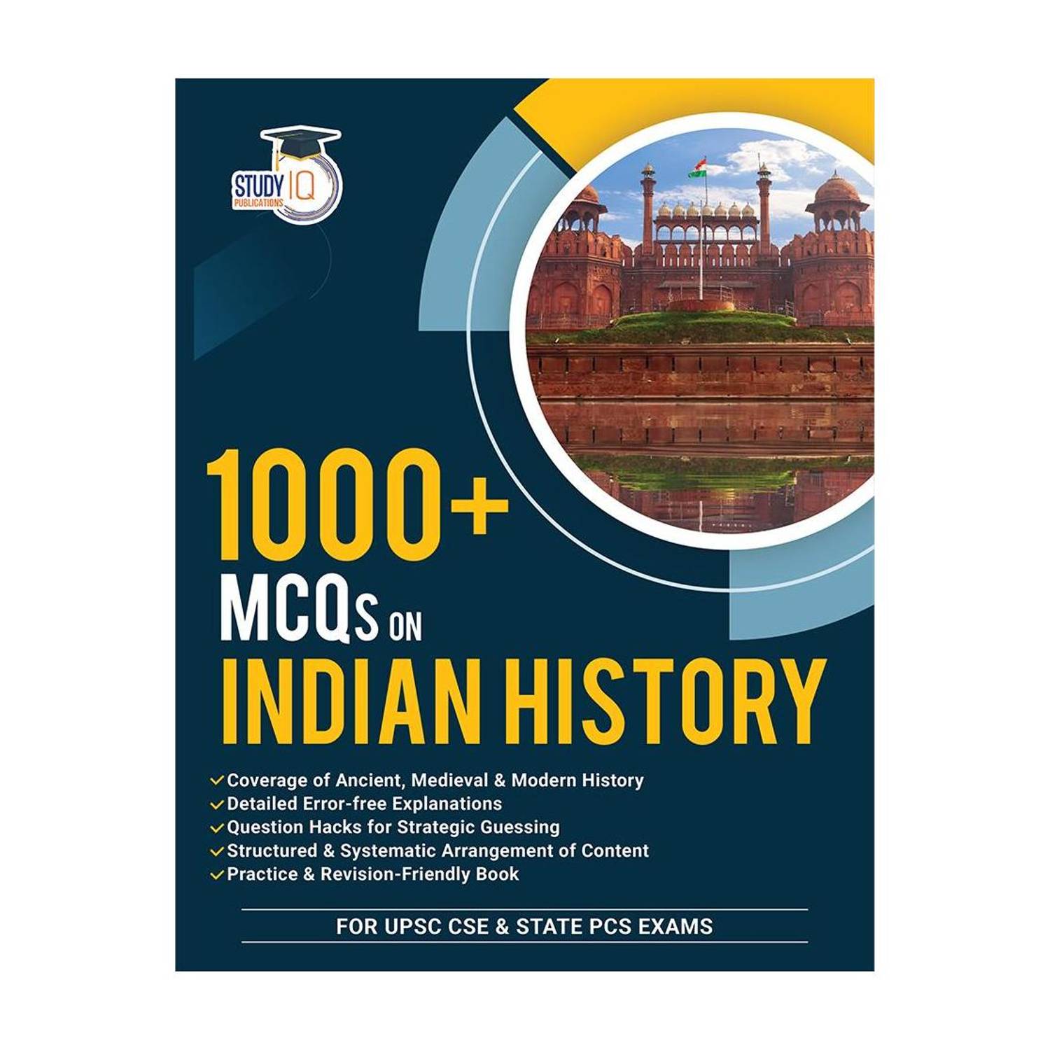 1000+ MCQs On Indian History For UPSC Civil Services Exam | Indian History 1000+ MCQs Book For State PCS Exams 2026