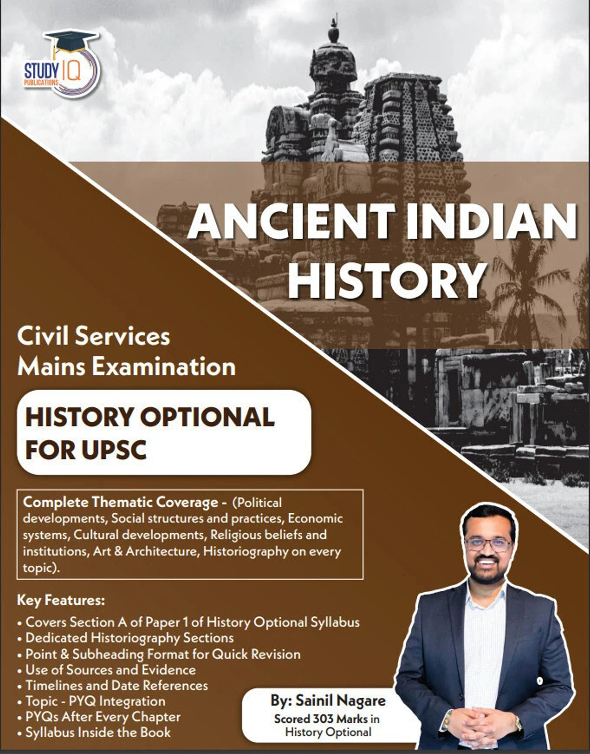 Image of Ancient India History For UPSC History Optional 2026 (English) (Sainil Nagare)