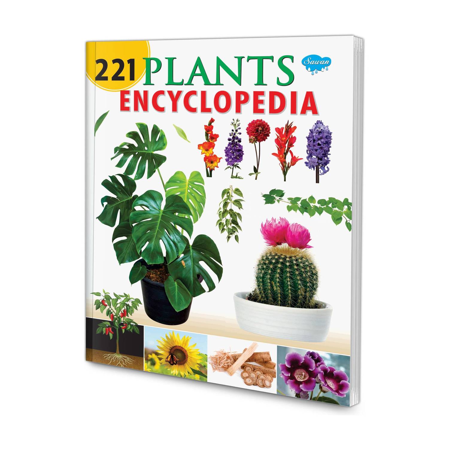 221 Plants Encyclopedia Book For Kids : Learning Books For Young Readers, Educational Books For Kids, Learning Adventures For Children