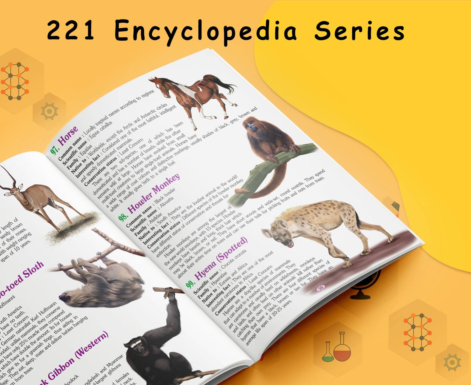 その他 The Complete Encyclopedia Of Wild Animals: Informative Text with Hundreds of Photographs sawan-present-set-of-2-