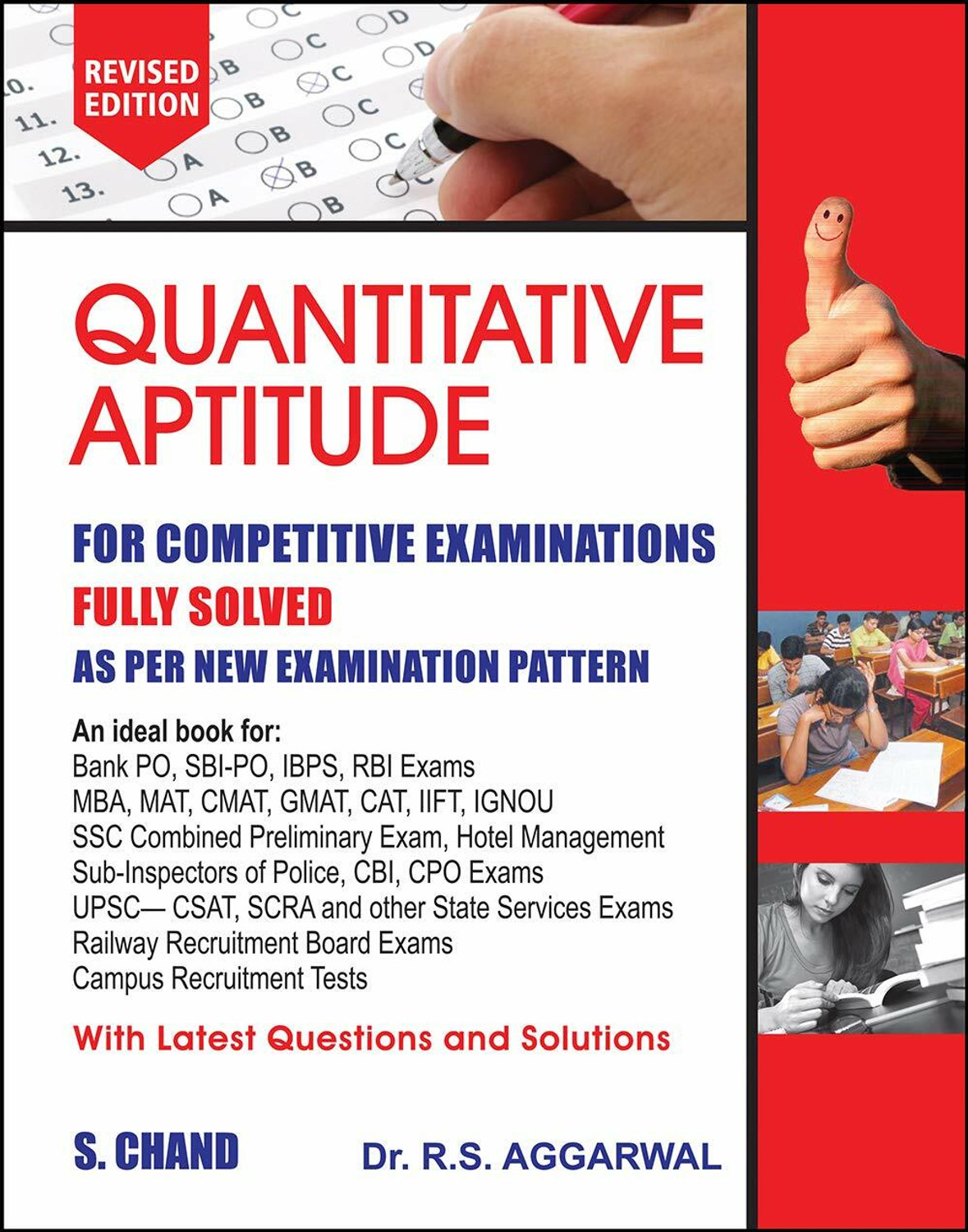 Image of Quantitative Aptitude by R.S. Aggarwal for Competitive Examinations All Government and Entrance Examinations
