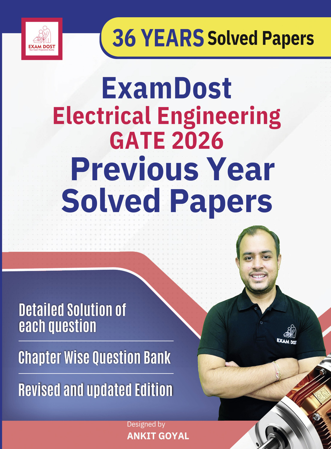 Image of Examdost Electrical Engineering GATE 2026 Previous Year Solved Papers