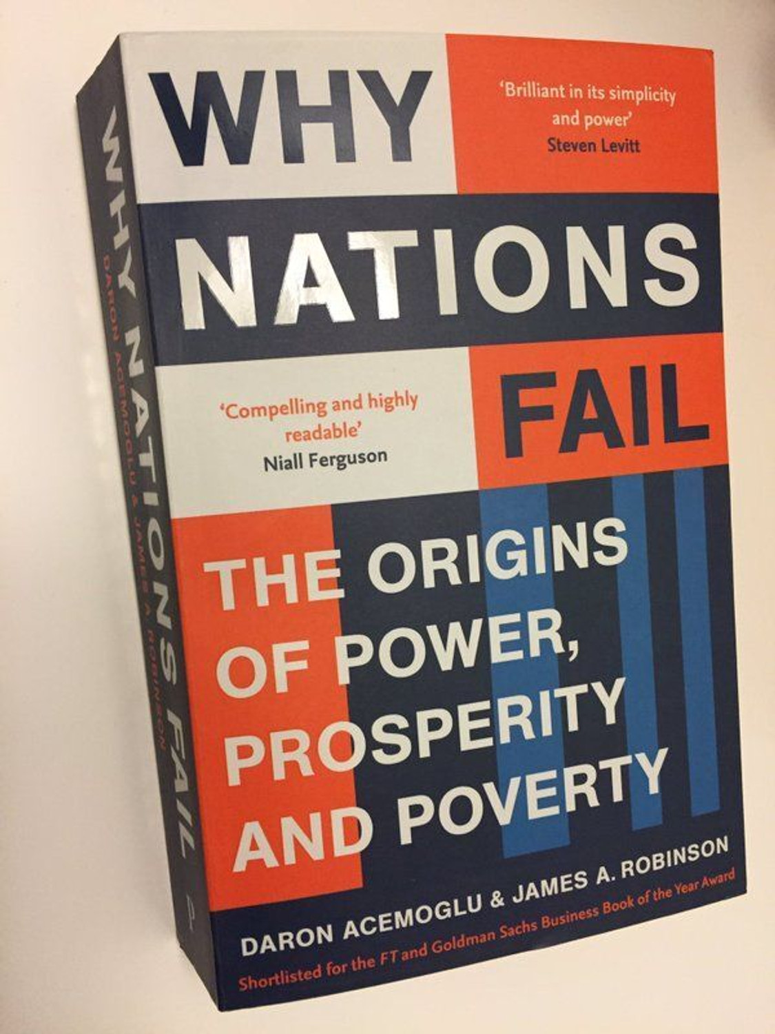 Image of Key Highlights Why Nations Fail: The Origins Of Power, Prosperity And Poverty (Paperback) - Daron Acemoglu & James A. Robinson 71% 899 ₹259 AD Why Nations Fail 46% 499 ₹270 AD Why Nations Fail 50% 841 ₹418 AD Why Nations Fail: The Origins Of Power, Prosperity And Poverty (Paperback) - Daron Acemoglu & James A. Robinson 71% 899 ₹259 AD Why Nations Fail 46% 499 ₹270 AD Why Nations Fail: The Origins Of Power, Prosperity And Poverty (Paperback, Daron Acemoglu And James A. Robinson)