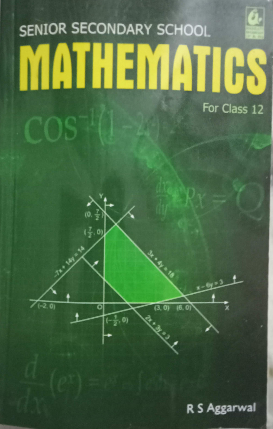 Image of Mathematics For Class XII