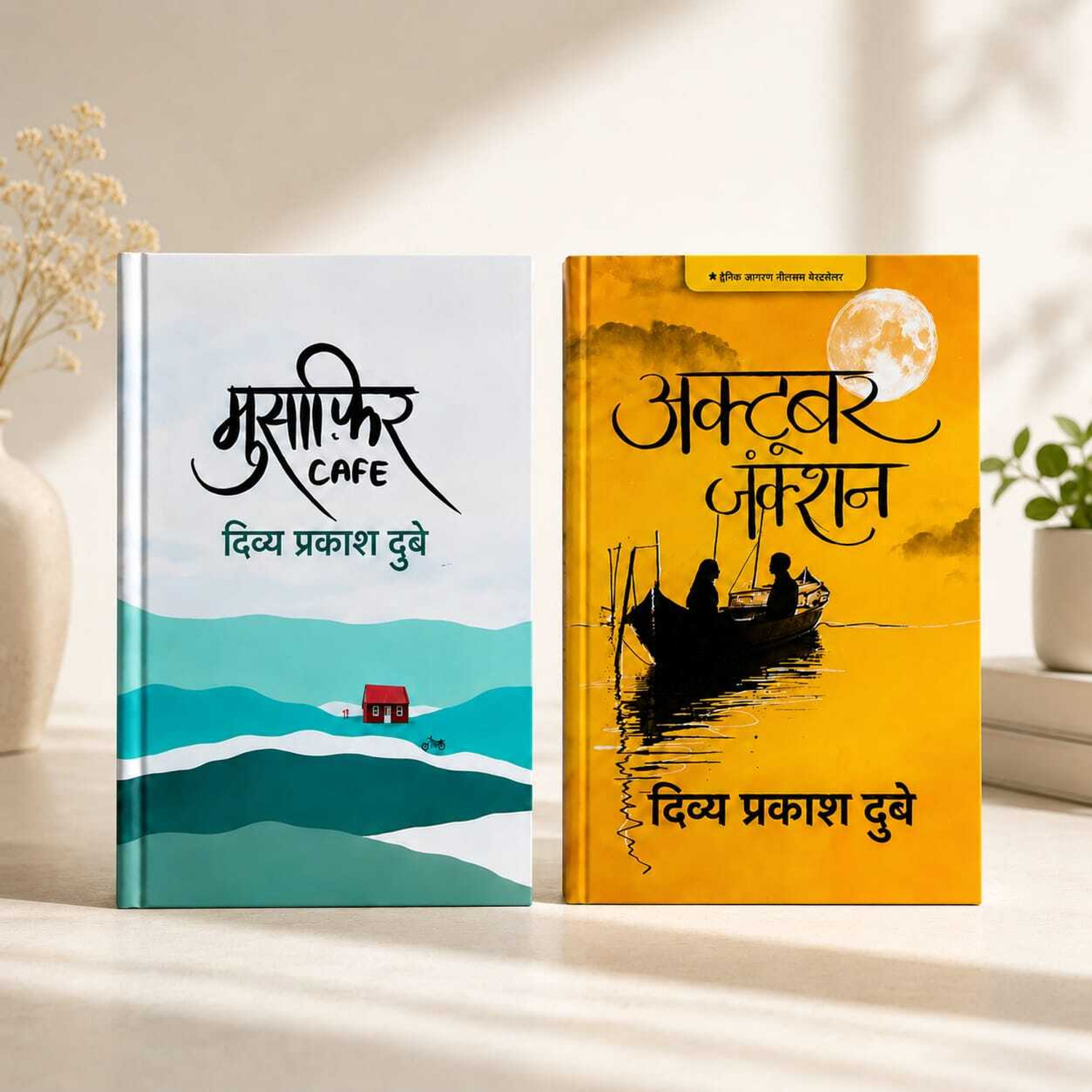 Image of Combo: Deewar Mein Ek Khidki Rehti Thi + Musafir Cafe + October Junction + Ret Ki Machli + Gunahon Ka Devta