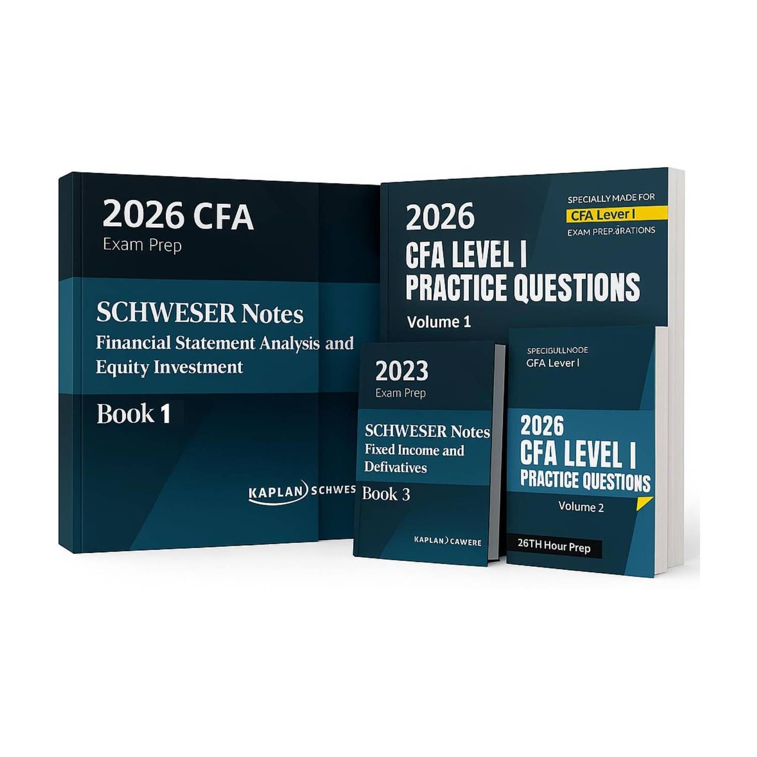2026 CFA Level 1 Study Material Compatible With Kaplan Schweser