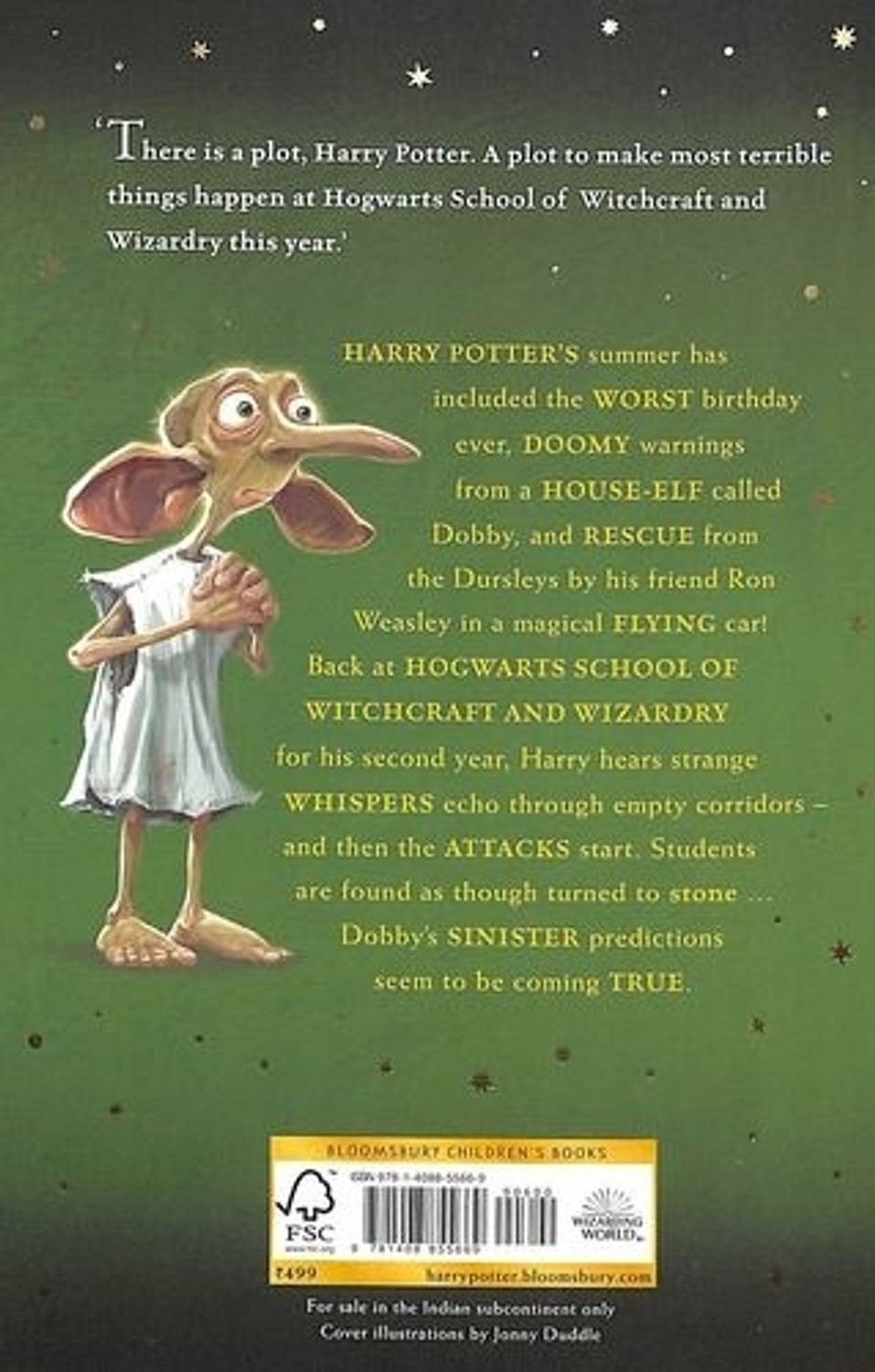 Image of Harry Potter And The Chamber Of Secrets