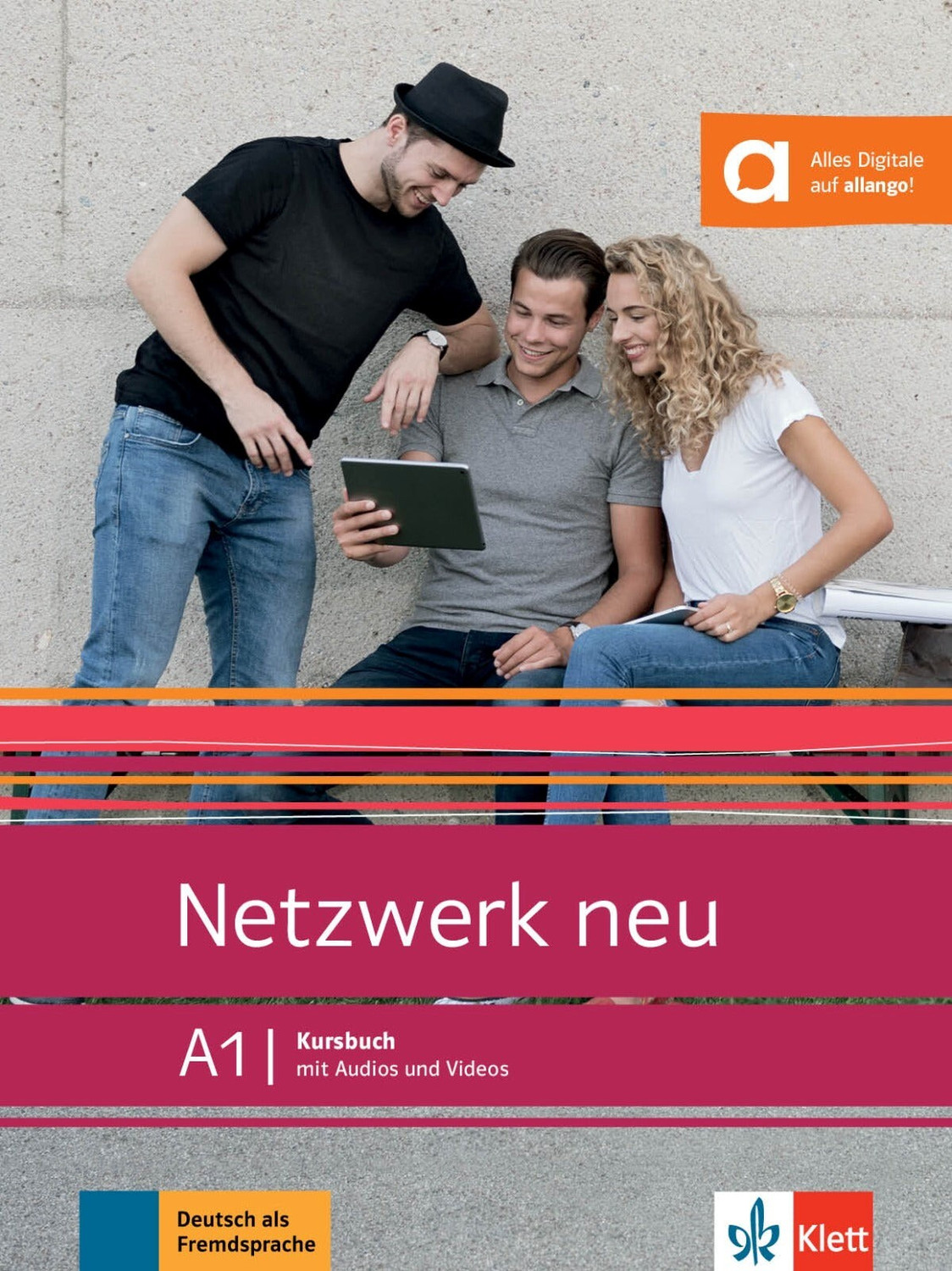 Image of Netzwerk Neu A1 Textbook + Workbook + Glossar Audios Available On Allango (Set Of 3 Books )