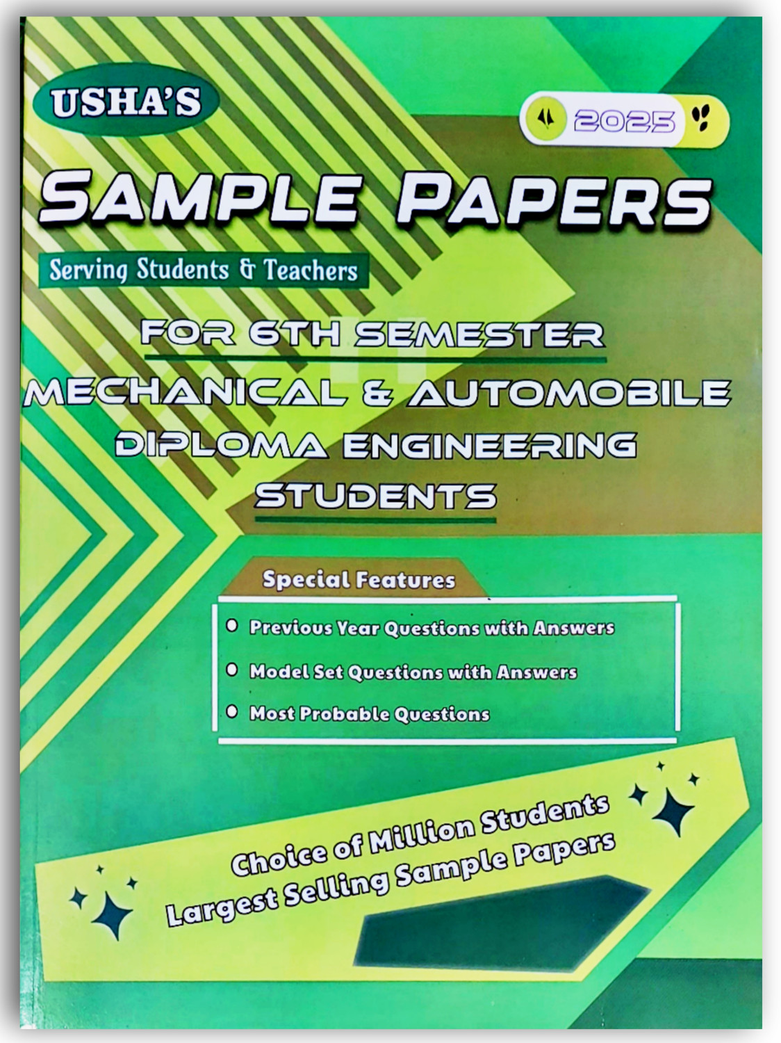 Image of Sample Papers For 6th Semester Mechanical & Automobile Diploma Engineering Students