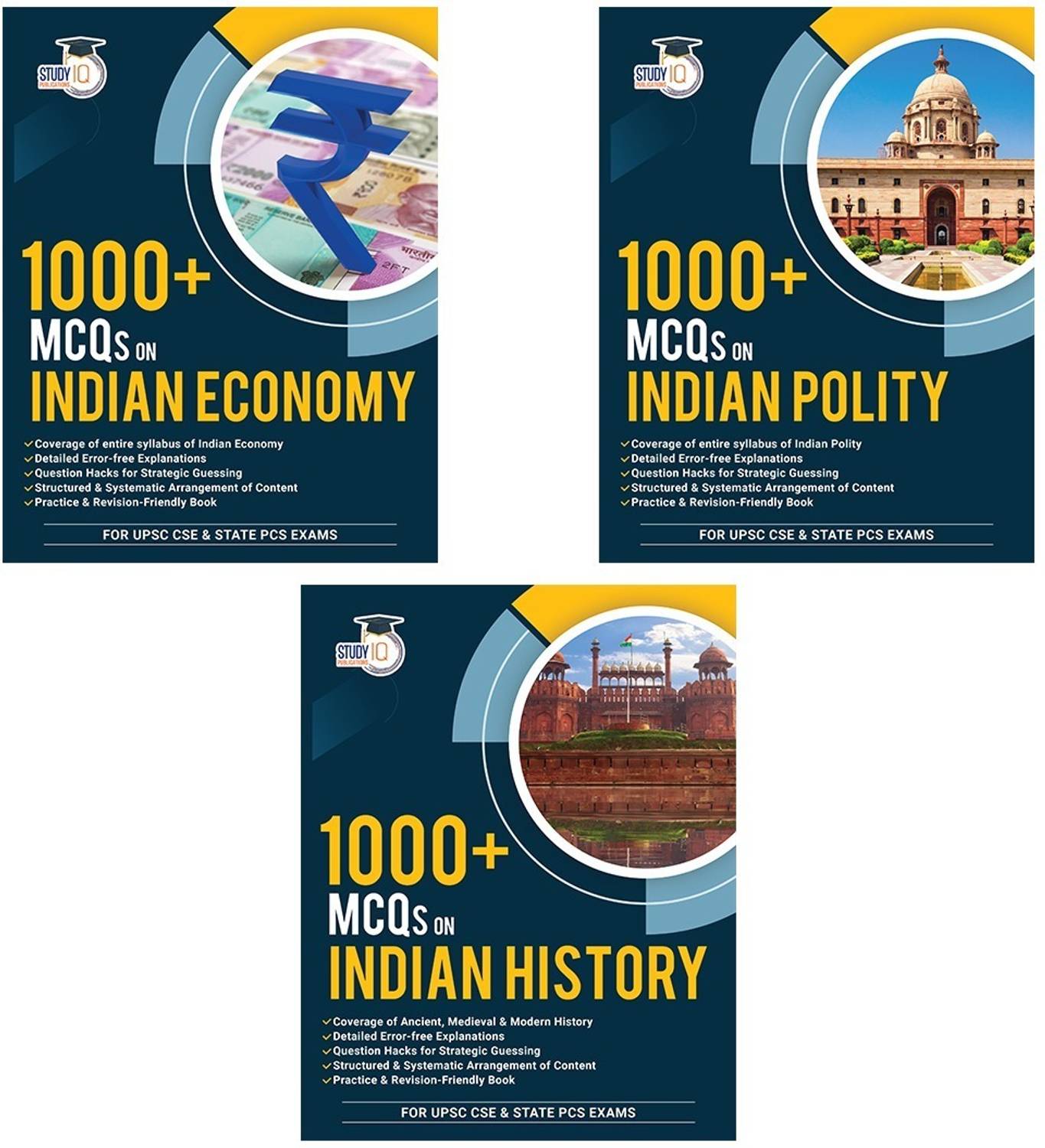 1000+ MCQs For Civil Services Exam, Indian Polity, History & Eco