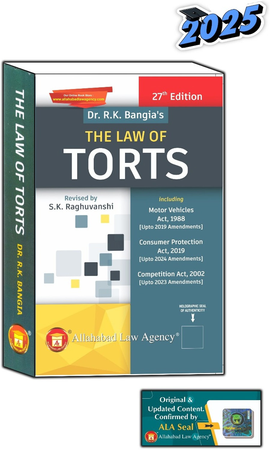 Image of The Law Of Torts -Dr.R.K Bangia 27th [Edition 2025]