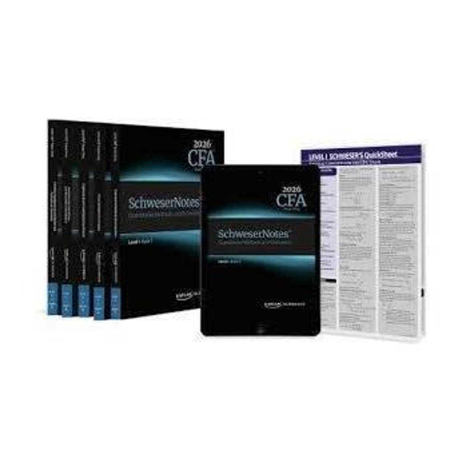 2026 Study Material Compatible For CFA Level 1 - (Set Of 4