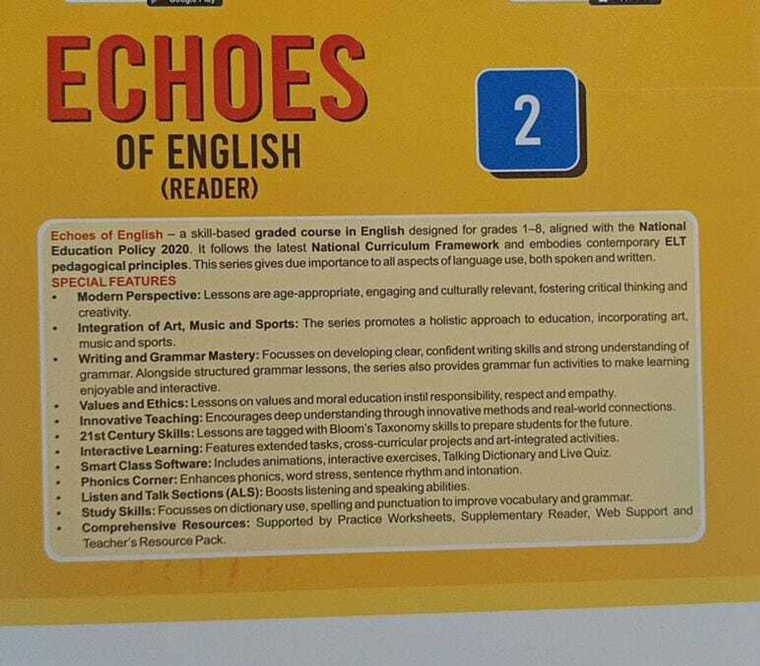 Cordova Echoes Of English Reader - 2: Buy Cordova Echoes Of