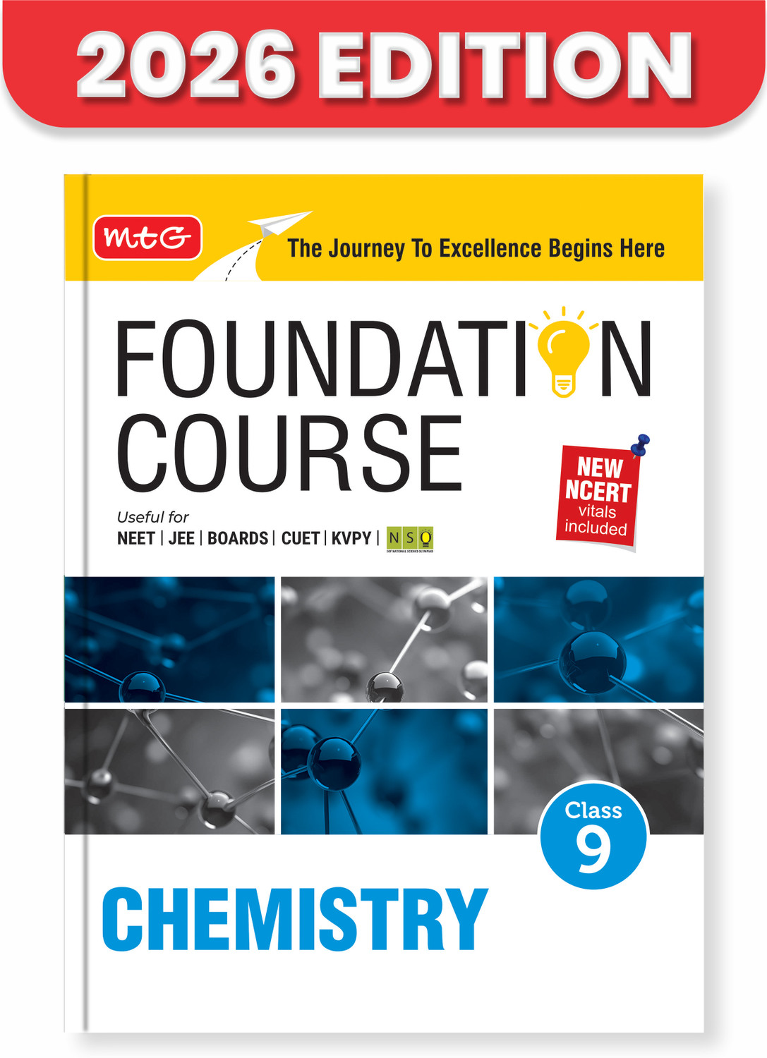 Image of MTG Foundation Course Class 9 Physics & Chemistry (Set Of 2 Books) For NEET, IIT-JEE, CUET & Boards Exams (Edition 2026-2027)