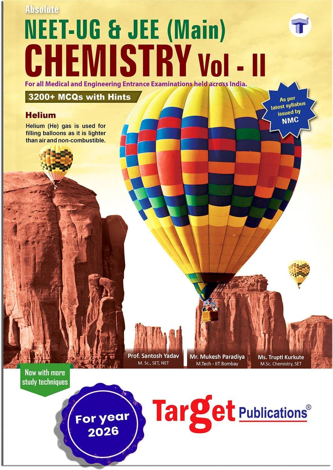 Absolute NEET-UG / JEE (Main) Chemistry Vol 2 Book