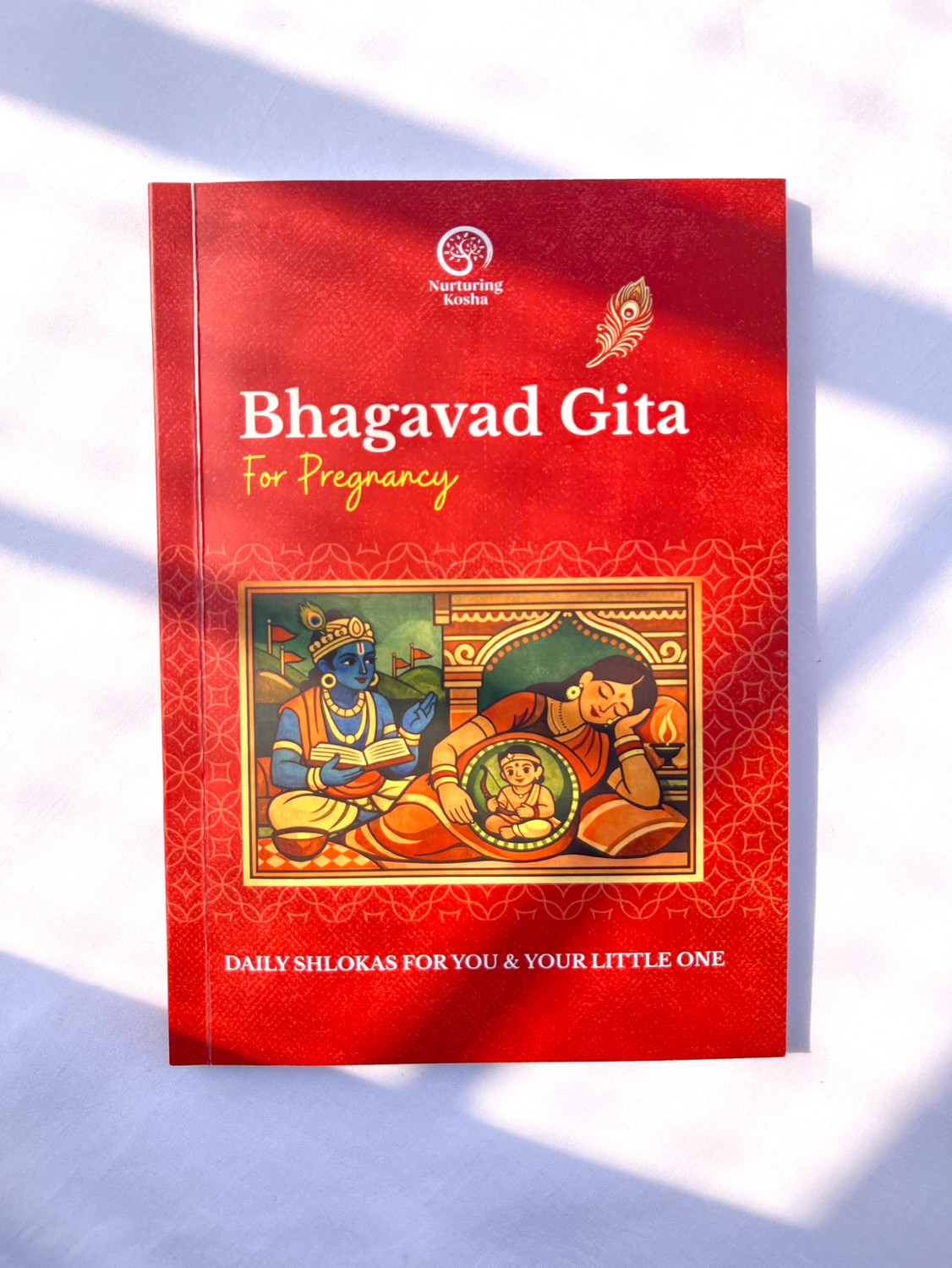 Image of Bhagavad Gita For Pregnancy | Includes 108 Verses (With Pregnancy Reflections) | 12 Themes With Activities | Pregnancy Gift