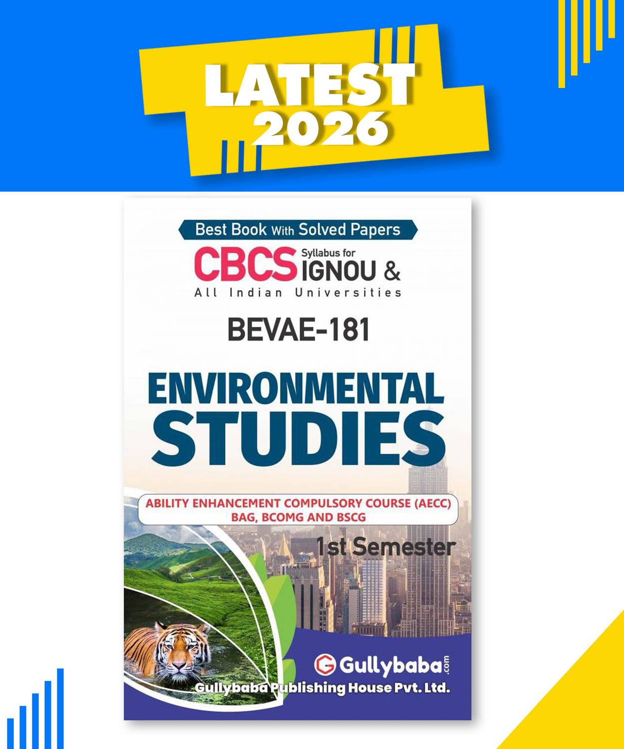 BEVAE-181 Environmental Studies In English (CBCS New Syllabus) I