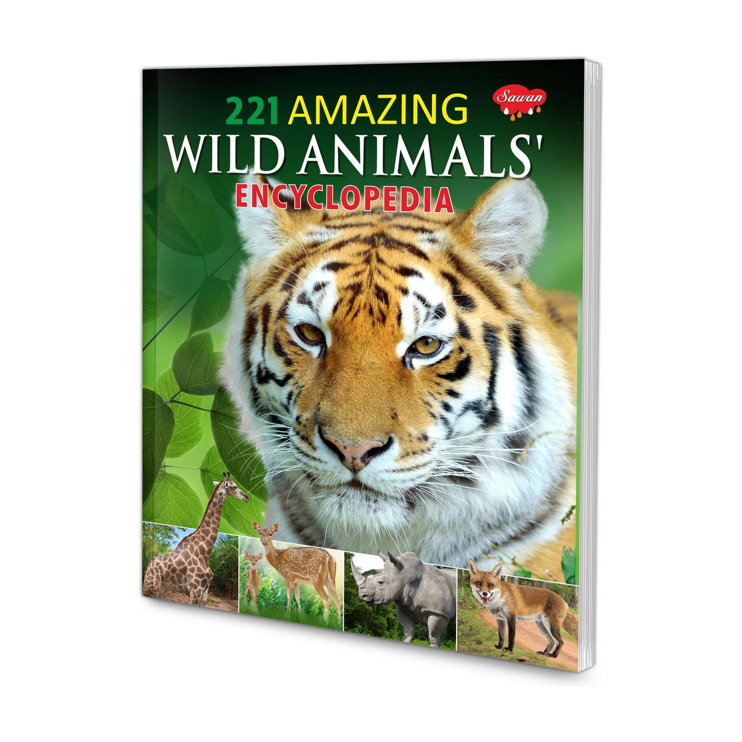 221 Amazing Wild Animals Encyclopedia Book For Kids : Knowledge Book For Kids, Learning Book For Kids, Kid's Learning Encyclopedia