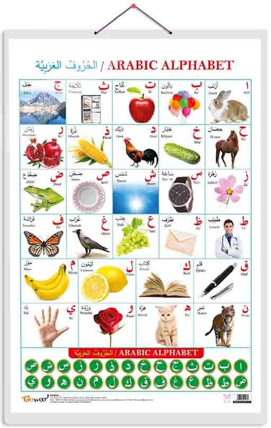 Arabic Alphabet Chart
