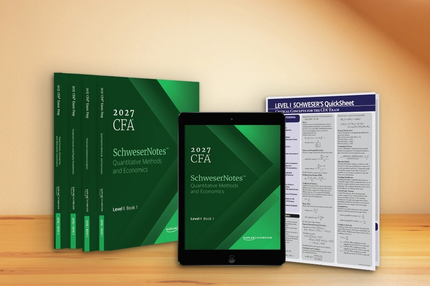 Image of 2027 SCHWESER LEVEL 1 CFA | Complete Set Of 6 Books | Paperback (Paperback, Kaplan Schweser)