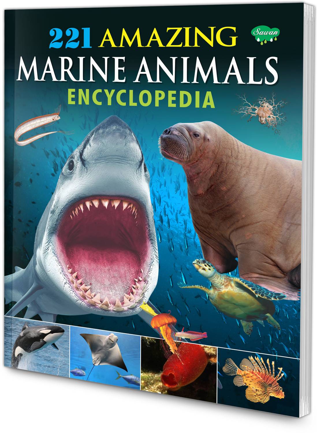 221 Amazing Marine Animals Encyclopedia book for kids : Kids learning book, Educational book for kids, Kids Encyclopedia book.