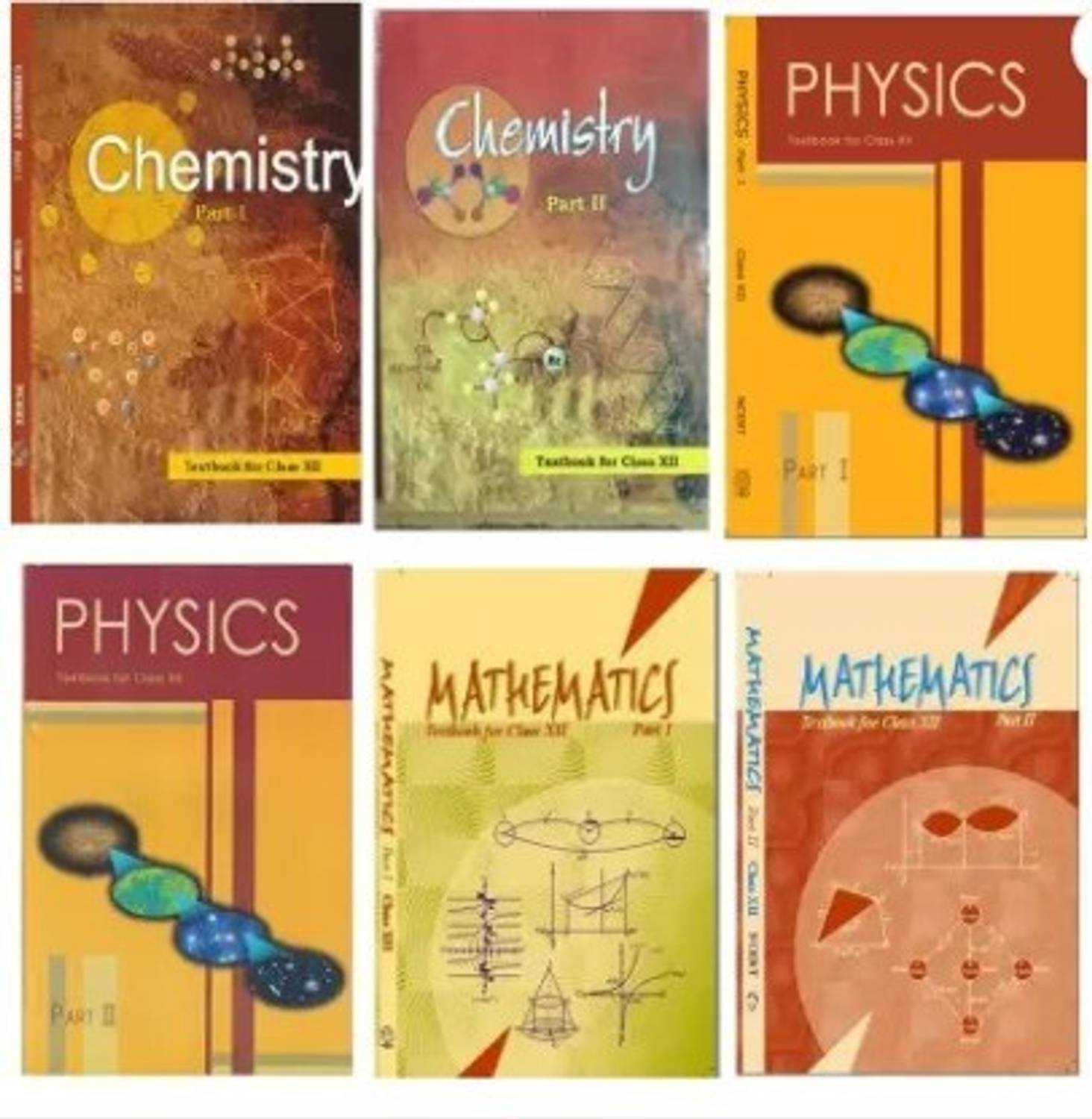 12th Ncert Pcm Combo Set Of 6 Books (Paperback, NCERT) (Paperback, Ncert)