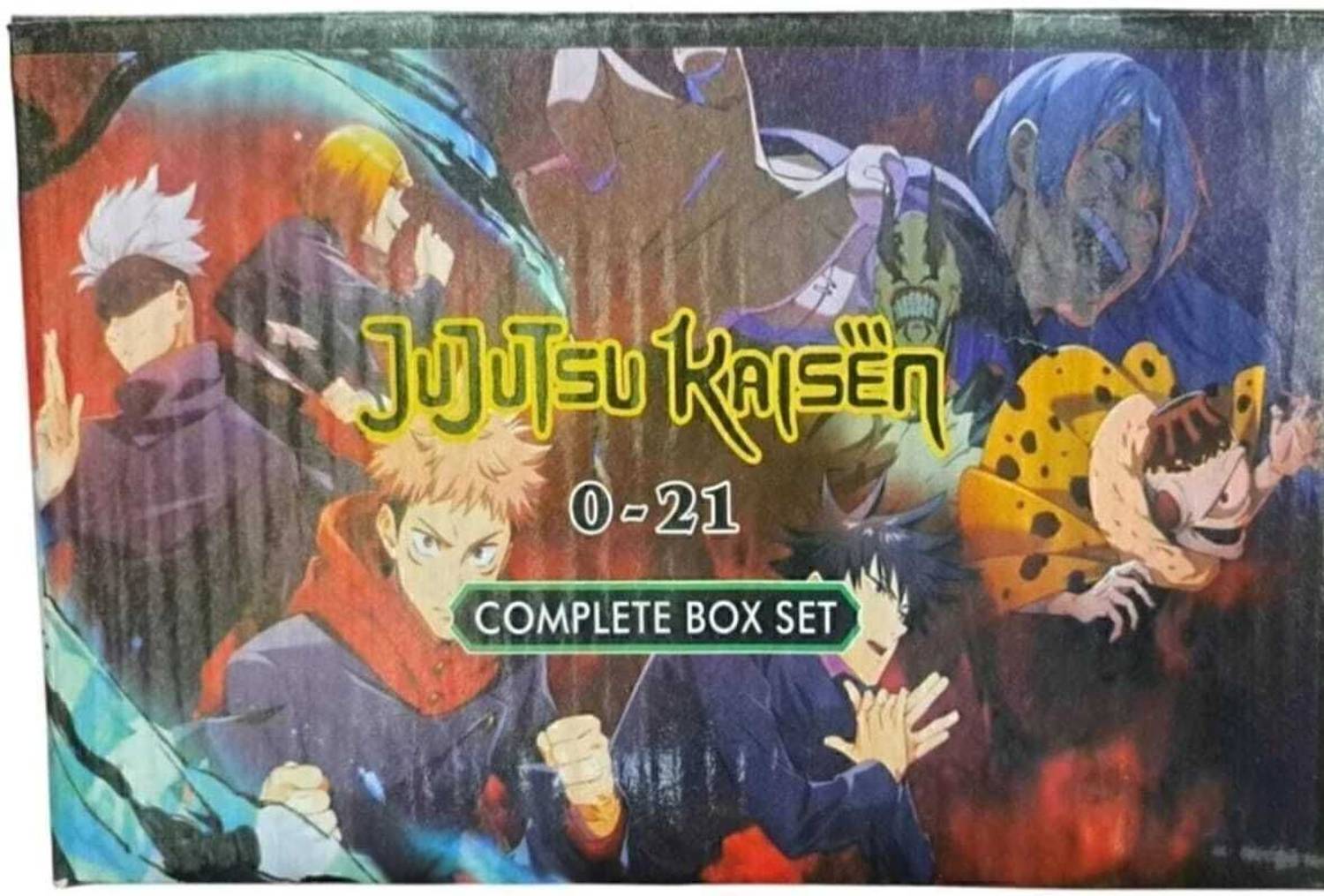 Jujutsu Kaisen Manga Box Set (Vol. 0-21) –Series 22 Books