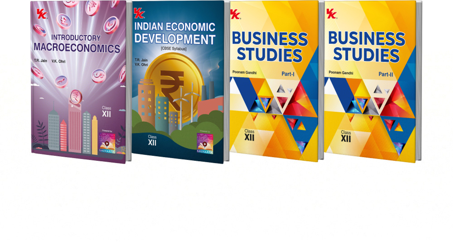 Image of Introductory Macroeconomics, Indian Economic Development By TR Jain & VK Ohri & Business Studies By Poonam Gandhi Class 12 (Set Of 3) | CBSE (NCERT Solved) | Examination 2025-26