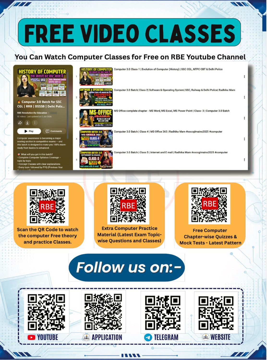 Image of Computer Awareness Ultimate Solution For Ssc Railway And Delhi Police Book By Radhika Mam (Rbe)