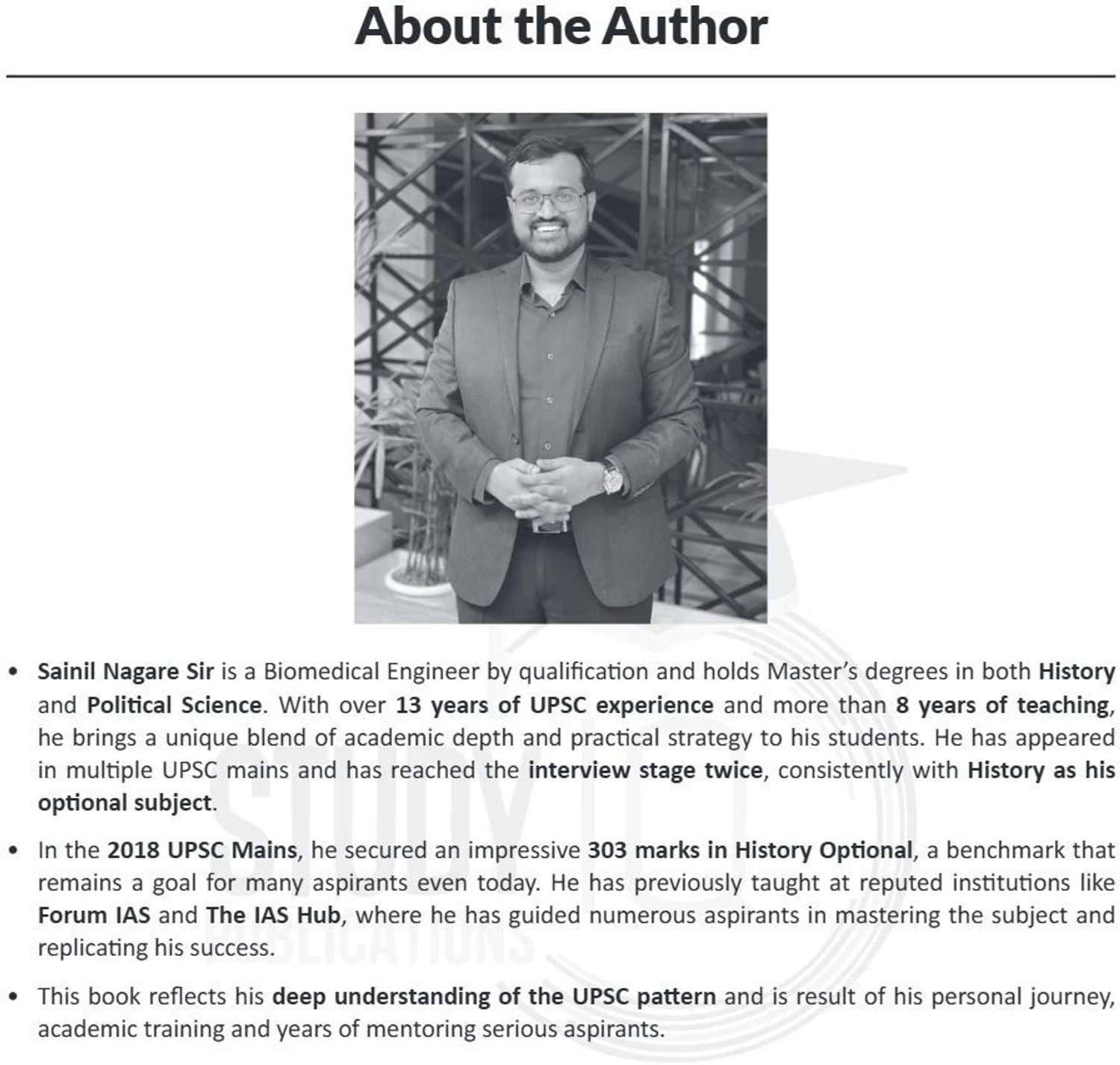 Image of Ancient India History For UPSC History Optional 2026 (English) (Sainil Nagare)