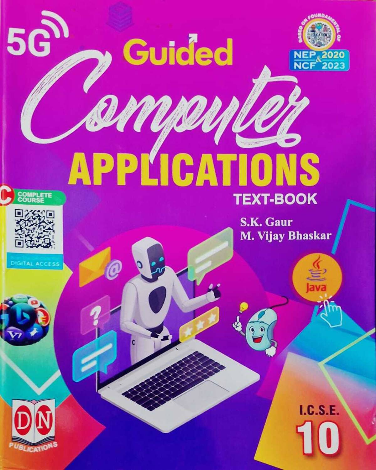 ICSE Guided Computer Applications Java Text-Book Class-10: Buy