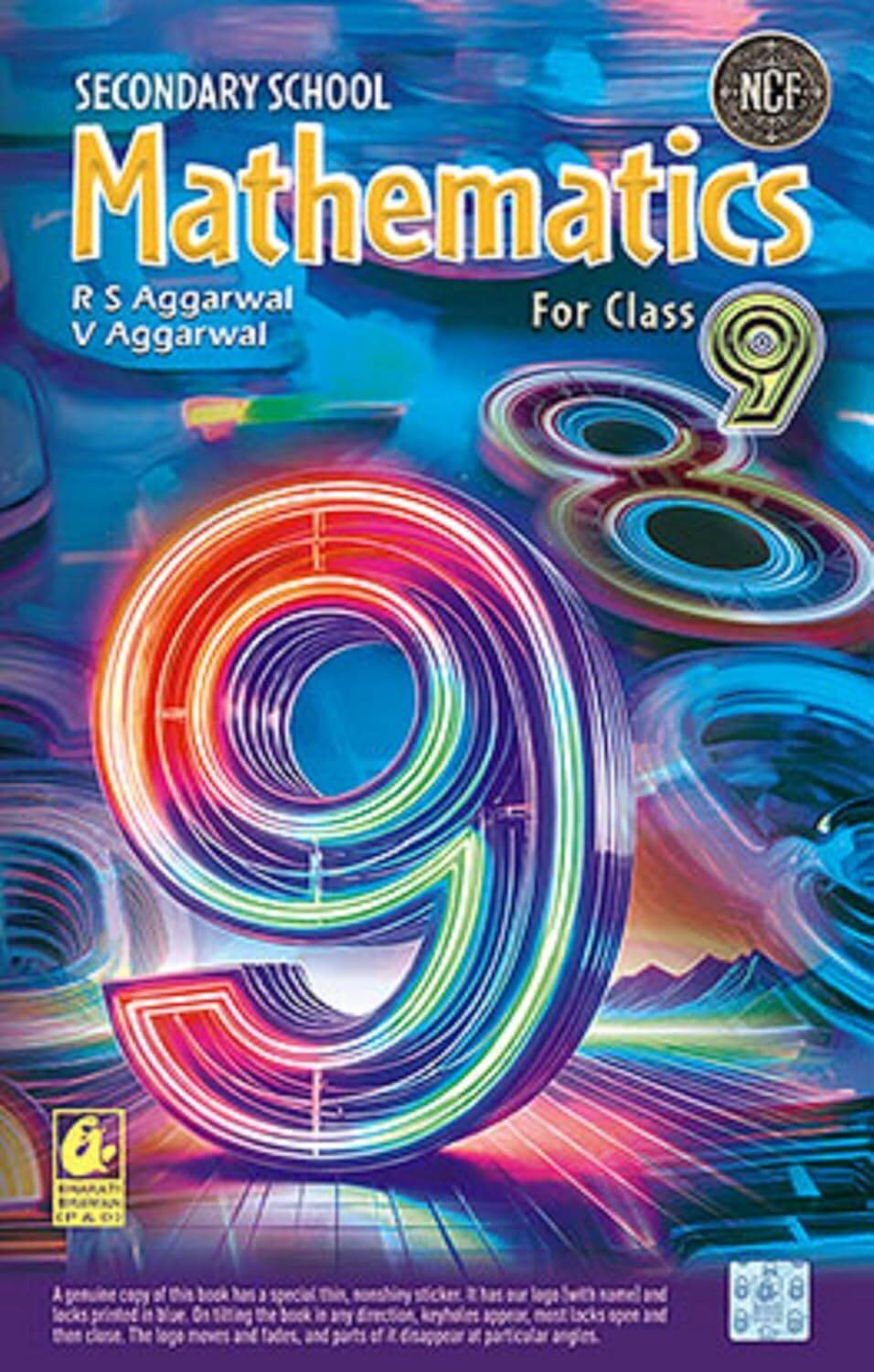 R.S Aggarwal Mathematics Class 9 CBSE 2026-2027