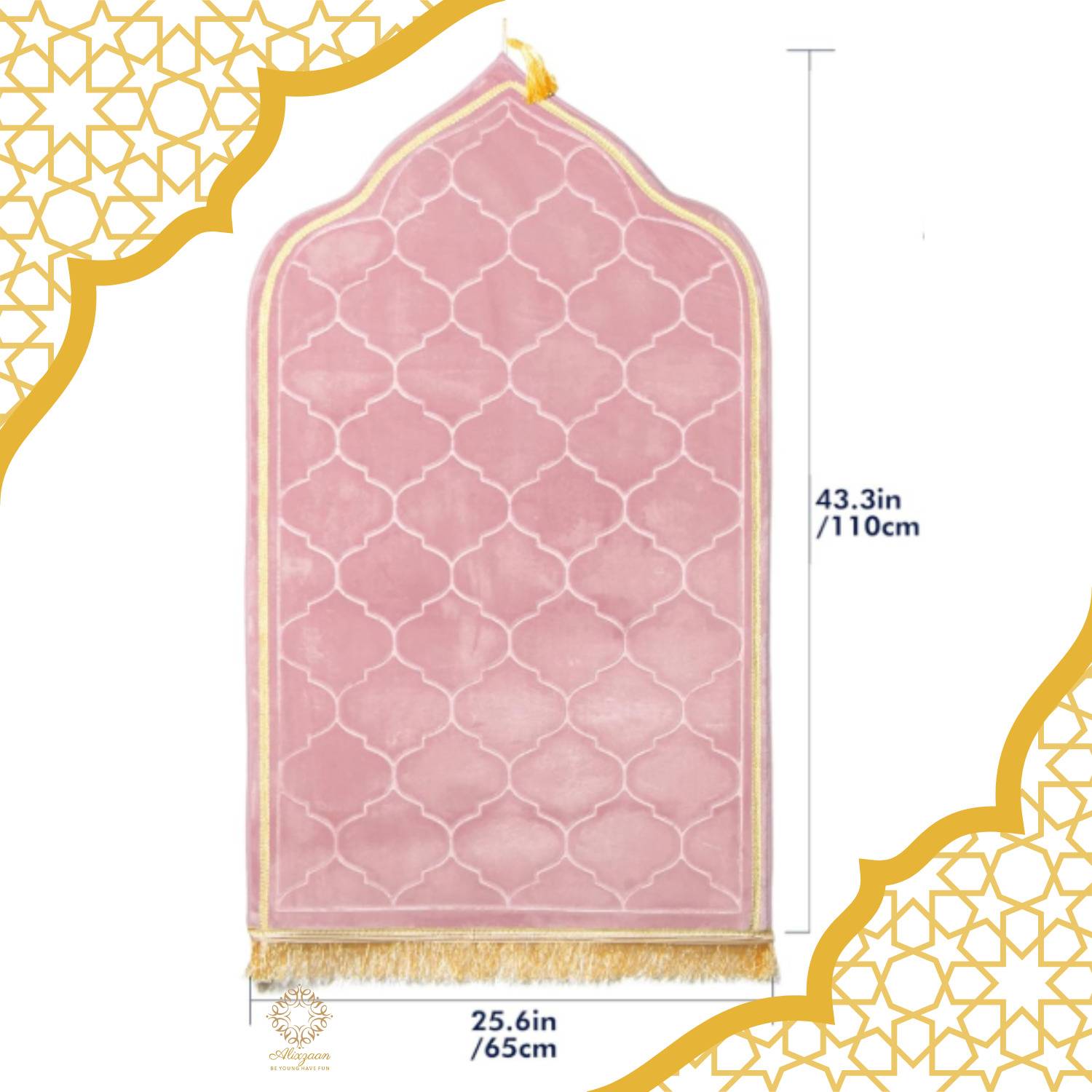 Alixzaan 70 cm X 110 cm Velvet Carpet