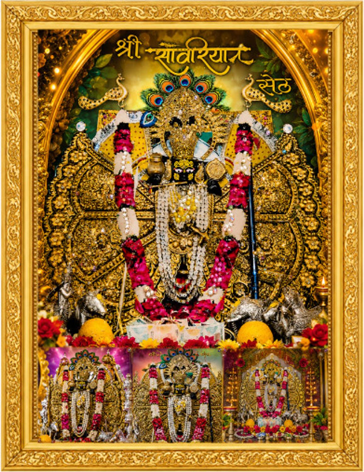 jeevika enterprises Shri Savriya Set Religious Frame deal from flipkart jeevika enterprises Shri Savriya Set Religious Frame deal from flipkart