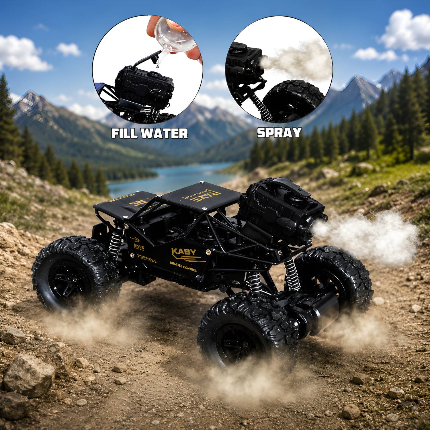 srikash 1:18 RC Rock Crawler Off Roader - Image 4
