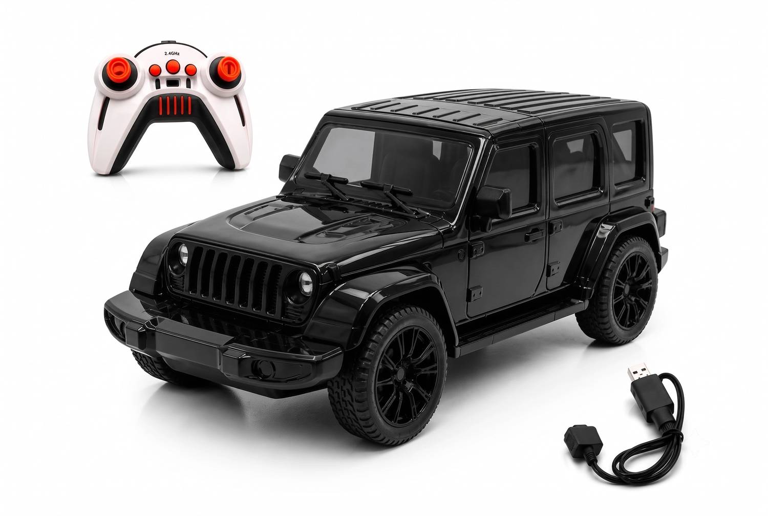 Pick N Nick Toys Black Thar Roxx R/C Car Toy - Image 1