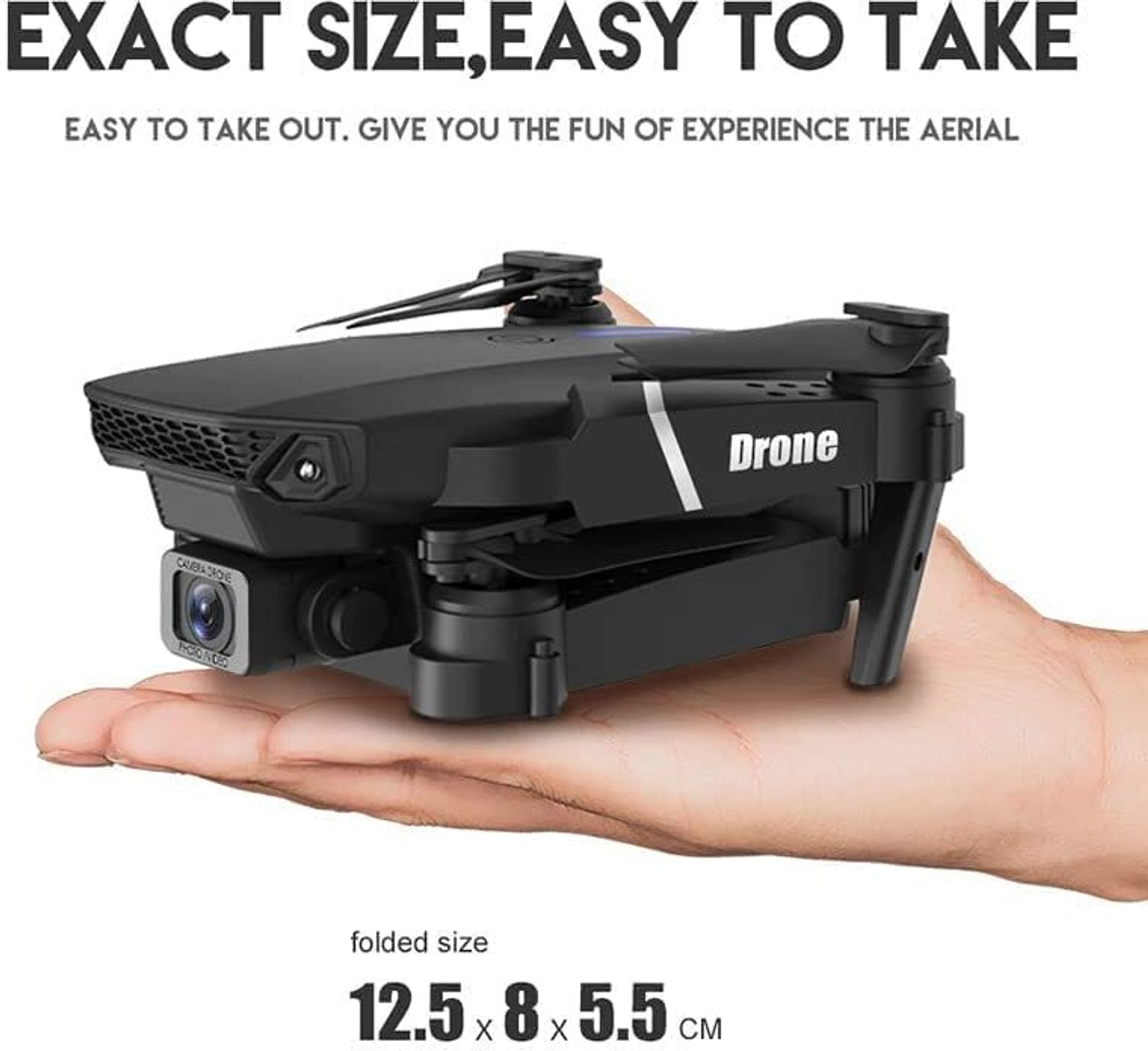 Image of WALLI WILLA E88 Pro Drone upgraded version 4k dual camera drone Smart Gestures Drone