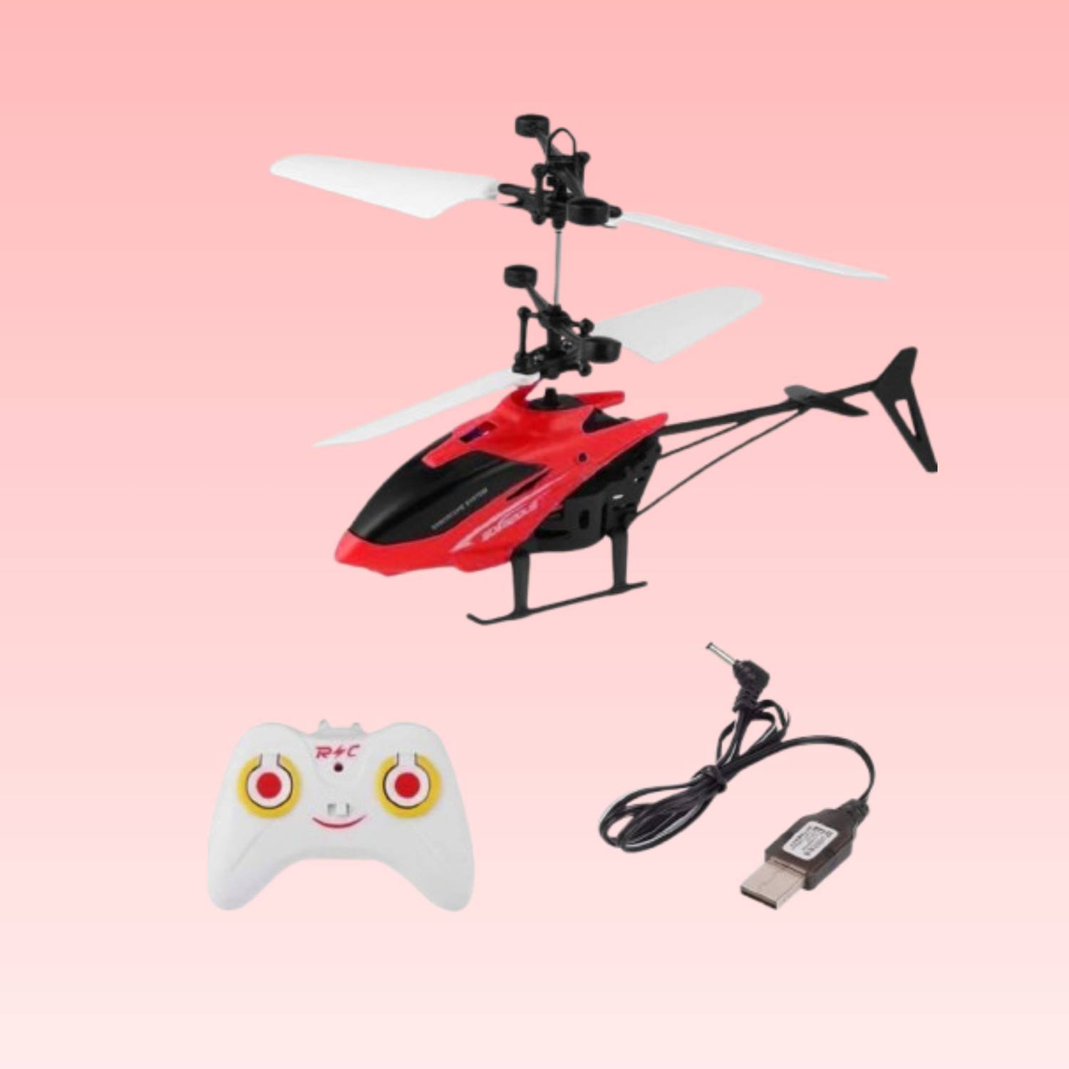 august Toy Charging Helicopter with 3D Light Toys Exceed09