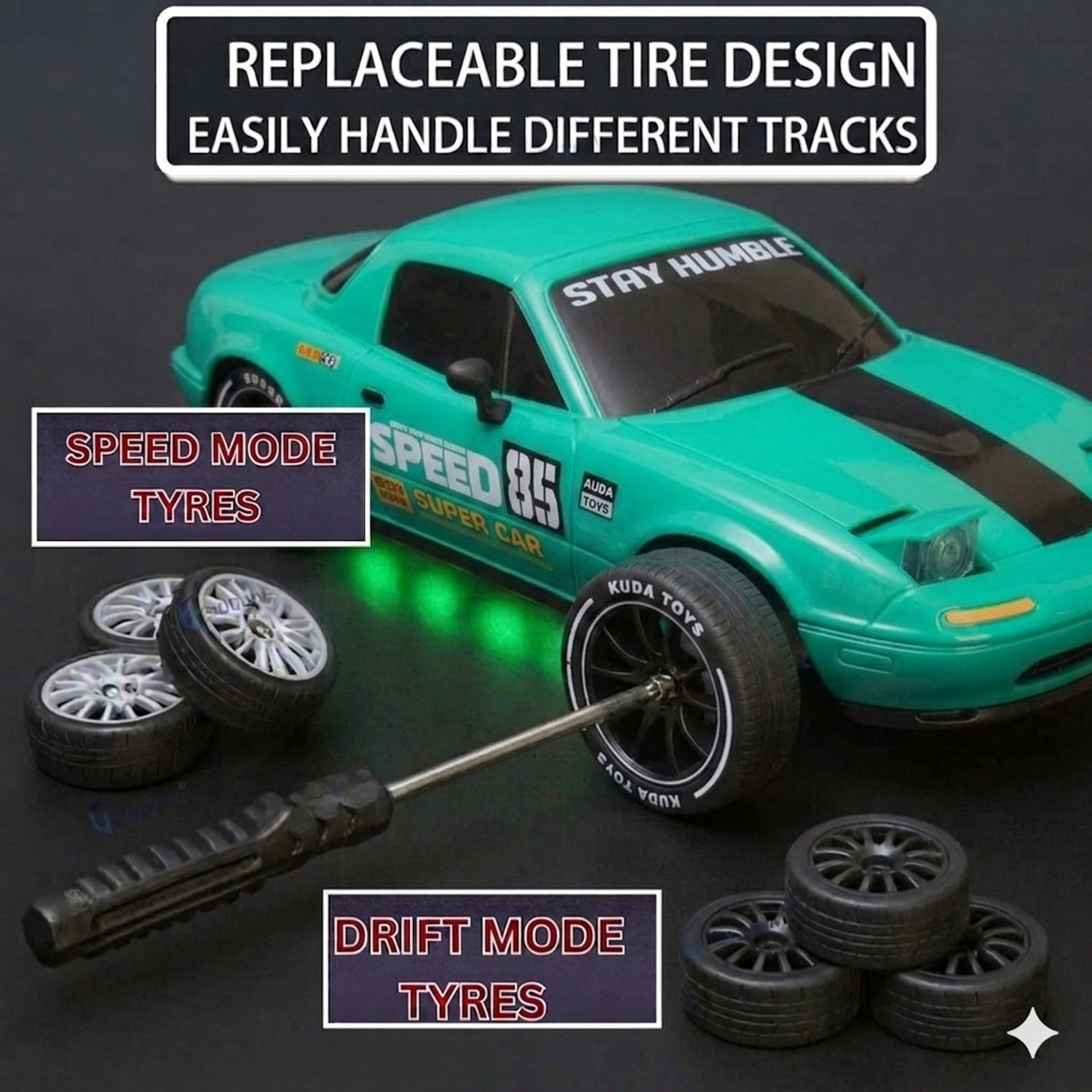 Image of Flytek Remote control car 4x4 drift rc car 4x4 rc drift car toys for adults