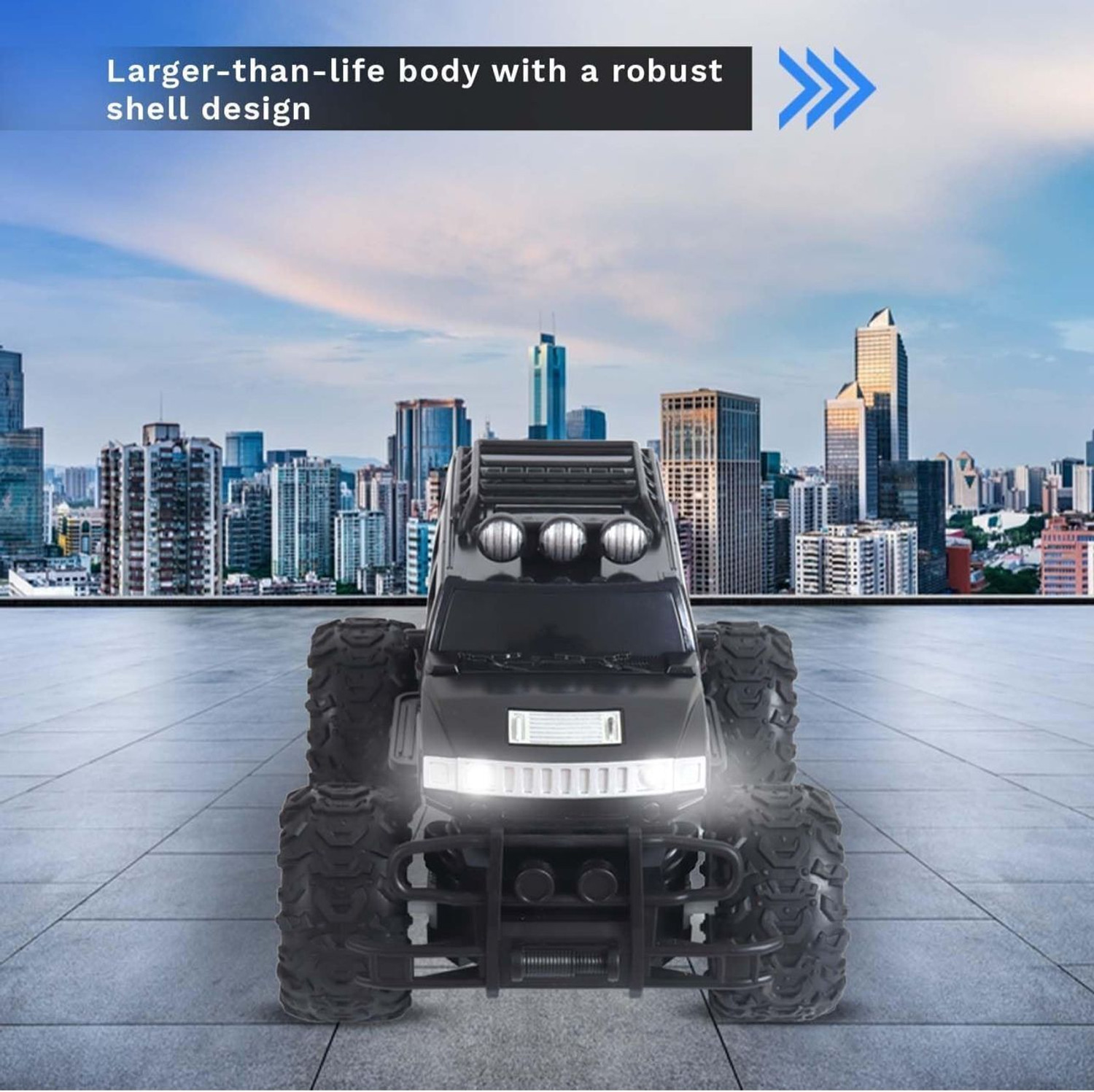 Image of himanshu tex Remote Control Car Headlight Modes Lithium Battery C-Type Charging Black